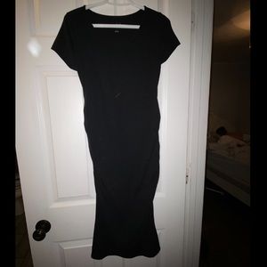 Maternity black dress